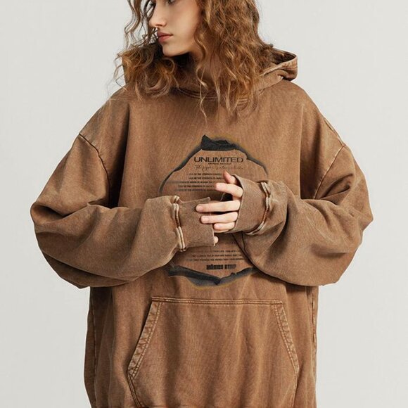 Fashion women's printed sweatshirt - Picture 4 of 4